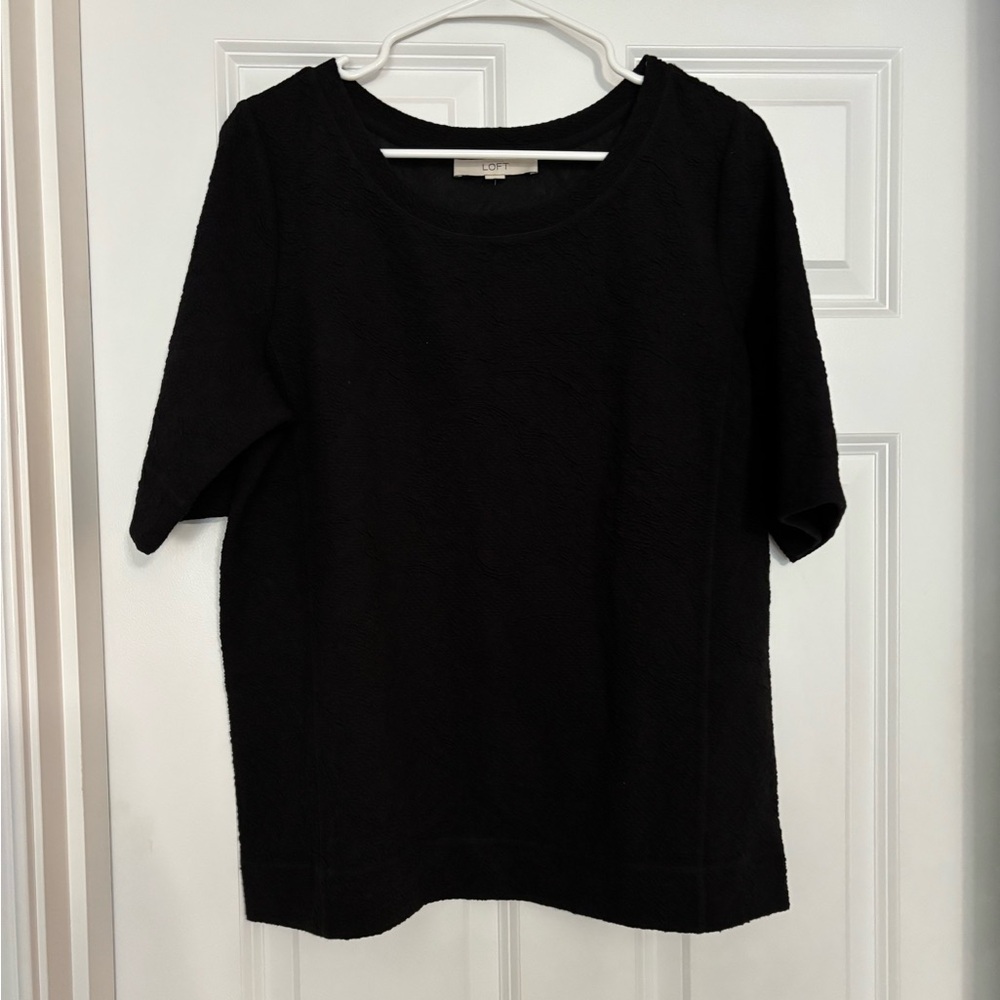 LOFT Elbow Sleeve Top